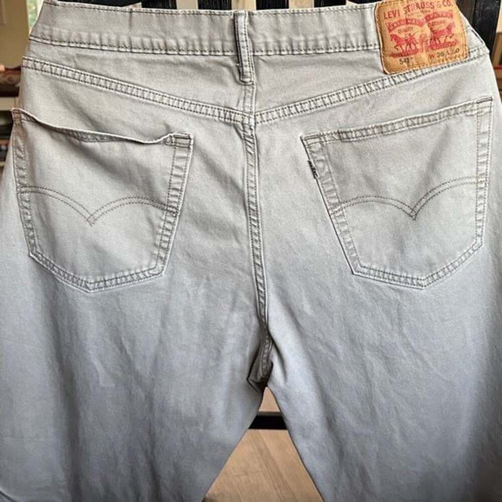 Levi's Light Gray Denim Pants 36x30